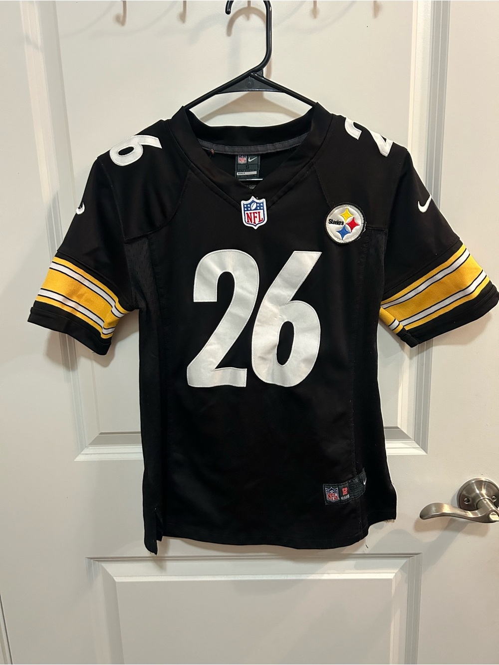 Nike On Field Pittsburgh Stealers Le’Veon Bell #26 Youth S Jersey Black NFL